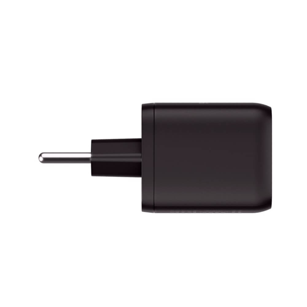 Carregador Ultra Rápido 2 Portas USB-C E 1 Porta USB-A EC 21 Power 65W GAN Preto Intelbras