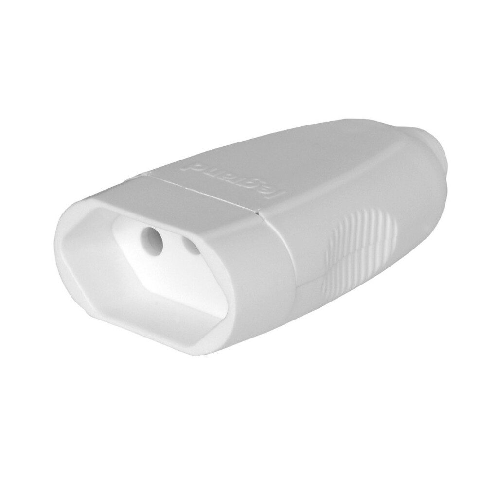 Plug Fêmea Legrand I Pial 3 Pinos Redondo 20A Branco - 615937 - Unitário