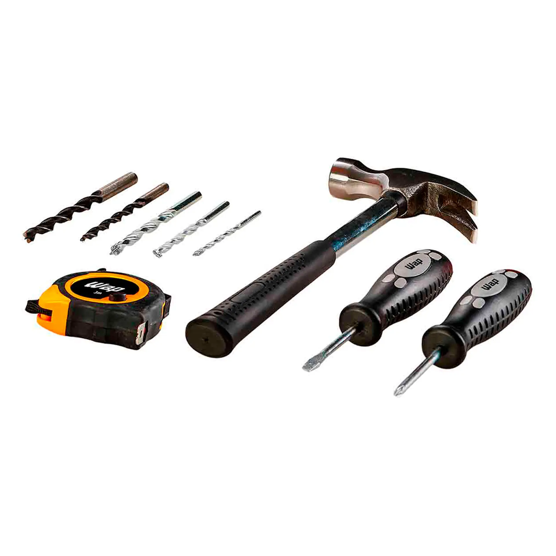 Furadeira e Parafusadeira de Impacto Wap 3/8 Polegadas 700W WF 700K10 - Cinza/Amarelo - 110 Volts