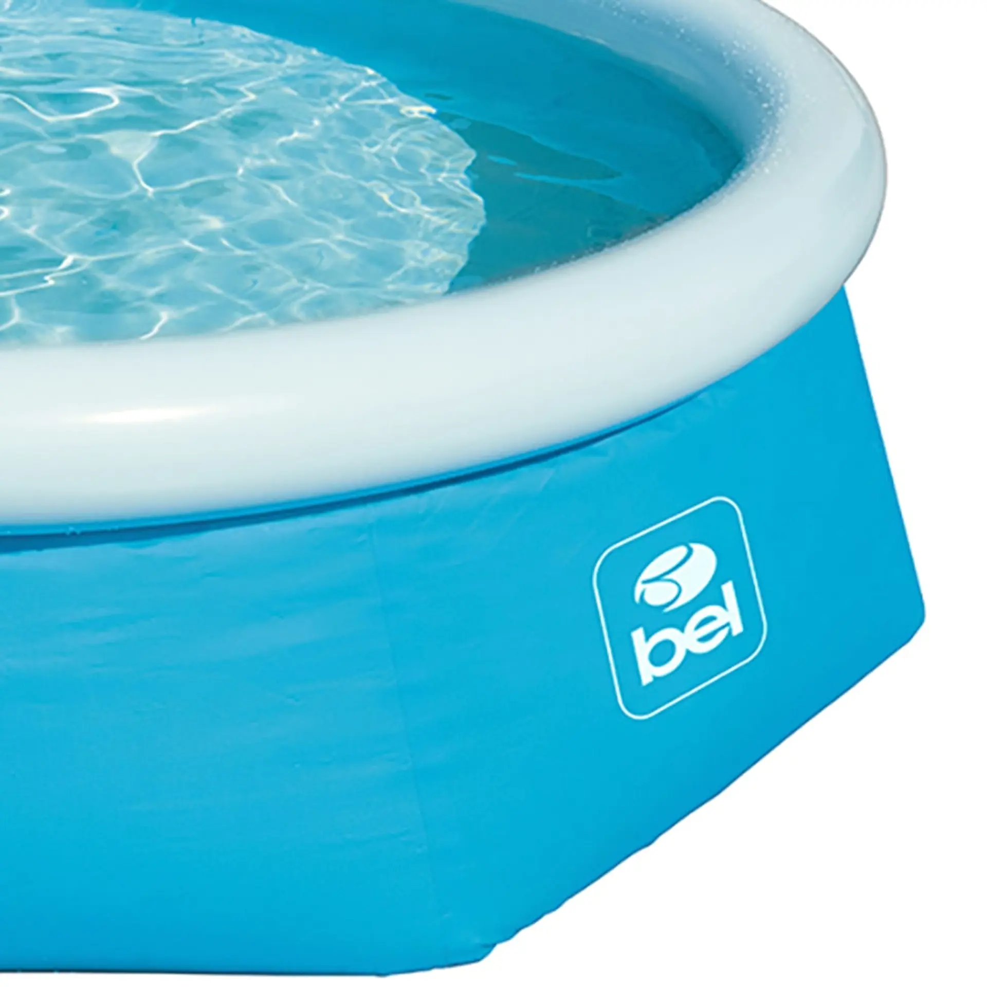 Piscina Inflável com Válvula de Entrada Belfix Bel Redonda 2500L - Azul