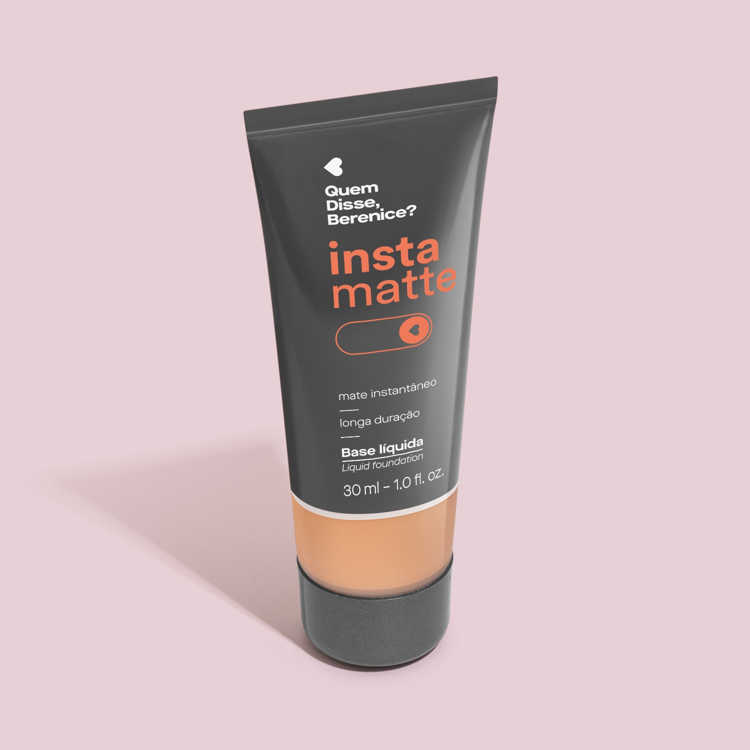 Base Líquida Instamatte Quem Disse, Berenice? Cor 180Q 30ml