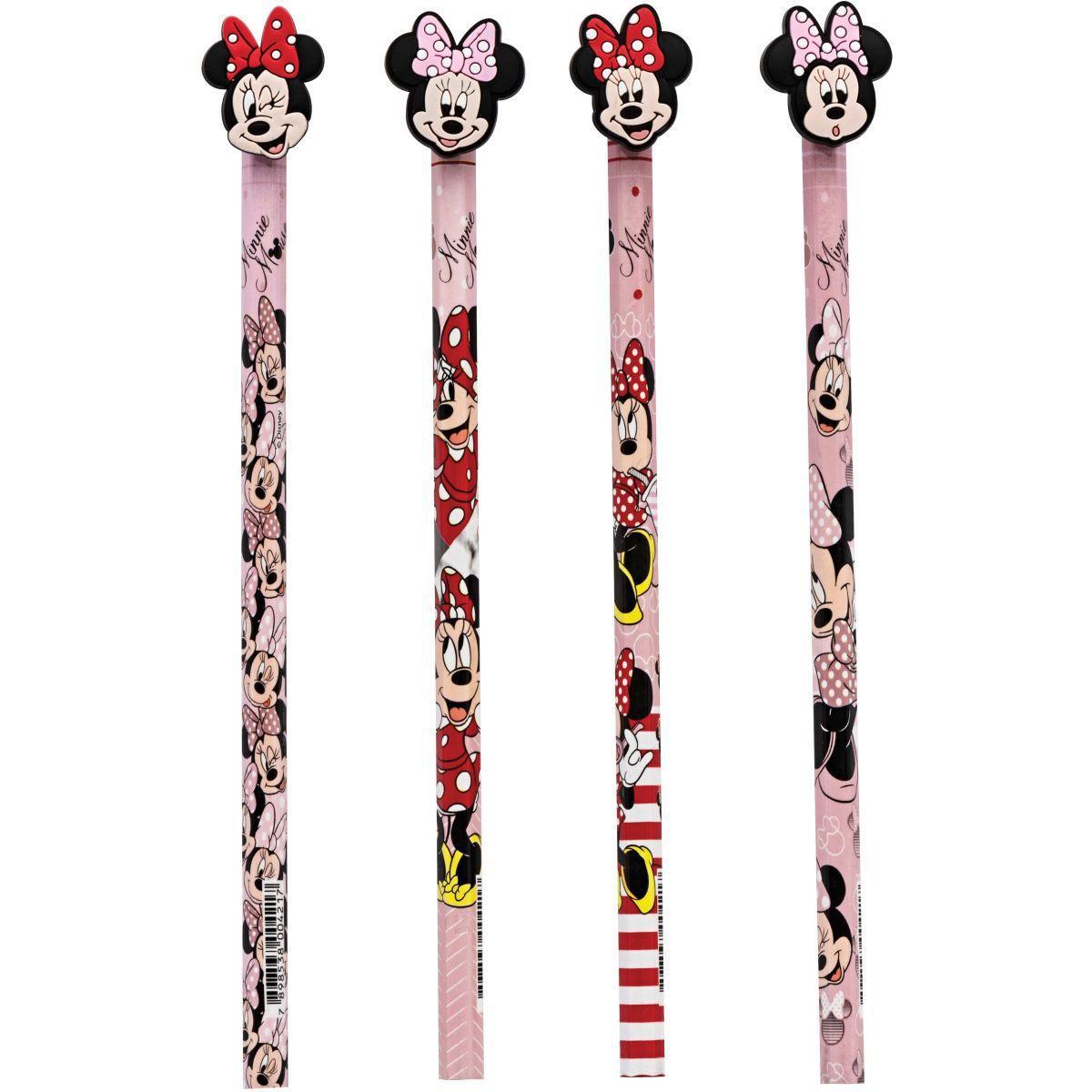 Lápis Preto Molin Minnie Top Unidade Sortido