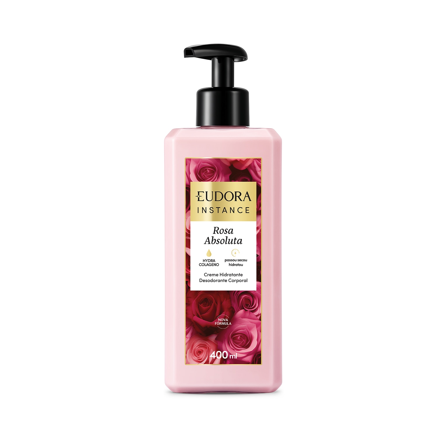 Creme Hidratante Desodorante Corporal Instance Rosa Absoluta 400ml