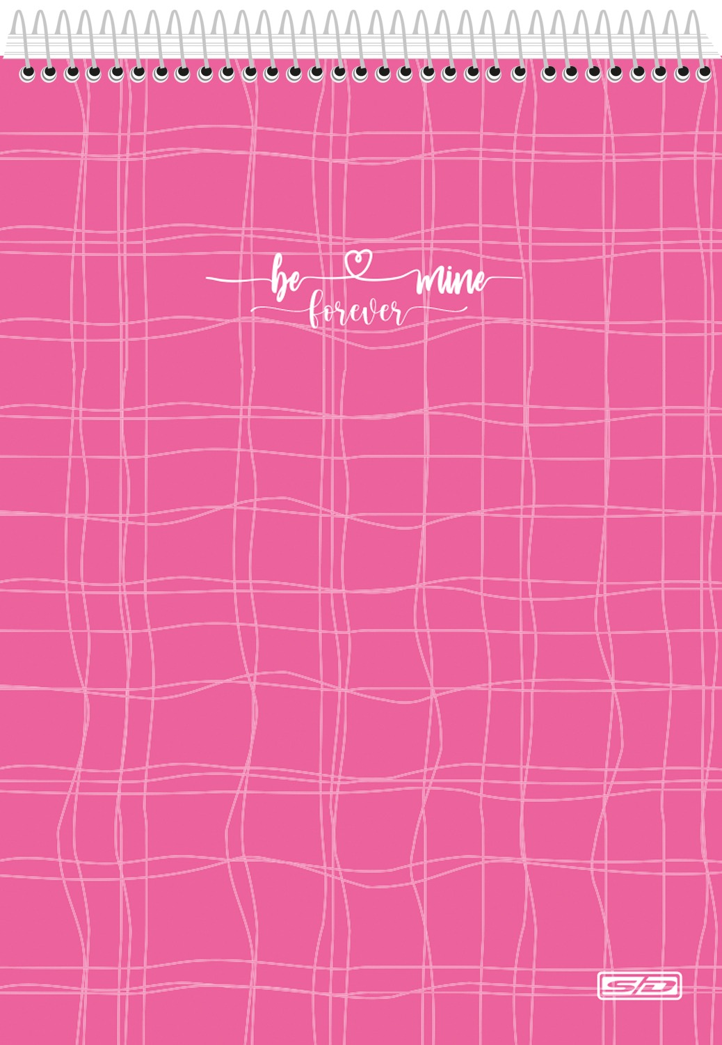 Caderneta São Domingos Universitário Be Mine 80 Folhas 1/4 Sortido