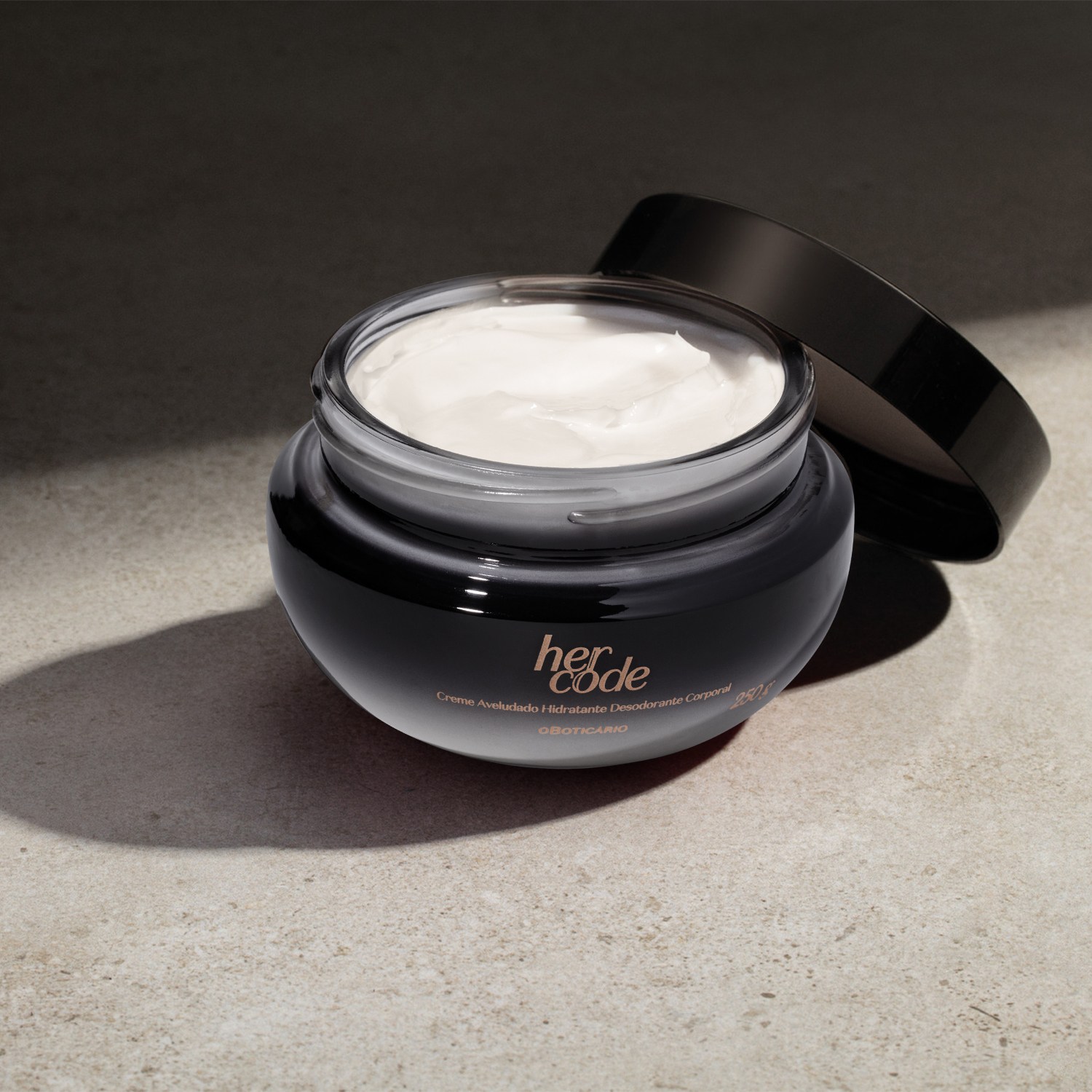 Creme Aveludado Hidratante Desodorante Corporal Her Code 250g