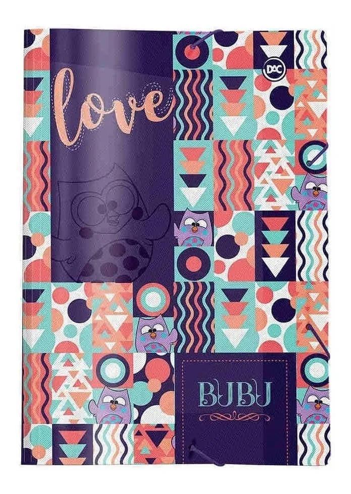 Pasta Aba Elástica DAC Ofício Bubu Love