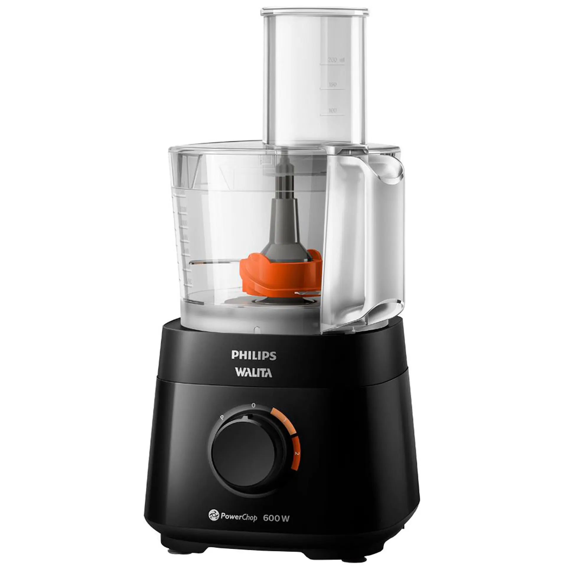 Multiprocessador de Alimentos Philips Walita PowerChop 3 Acessórios RI7300 - Preto - 110 Volts