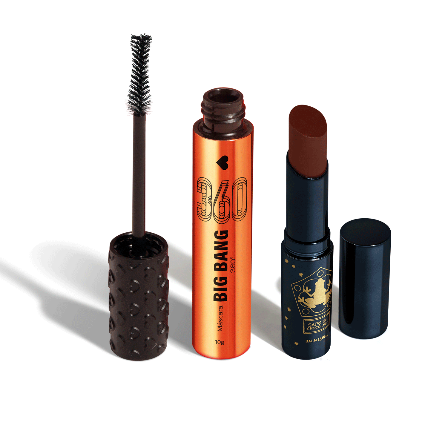 Combo Quem Disse, Berenice?: Balm Labial Marrom Harry Potter 3,2g + Máscara de Cílios Big Bang10g
