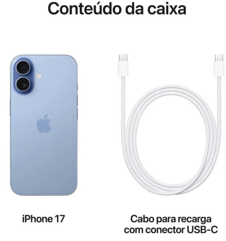 Apple iPhone 17 256 GB Azul Névoa 5G