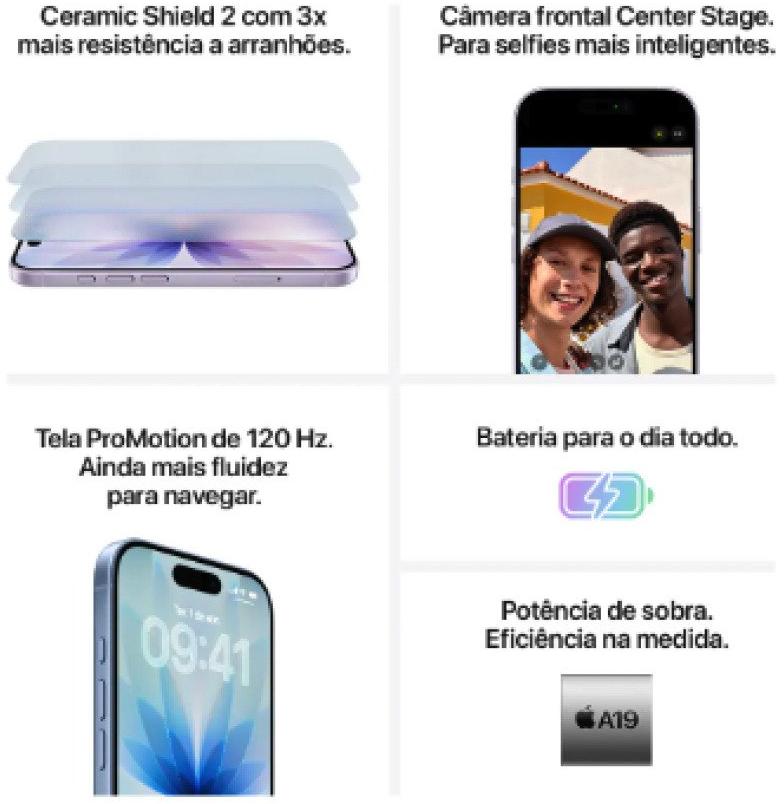 Apple iPhone 17 256 GB Azul Névoa 5G