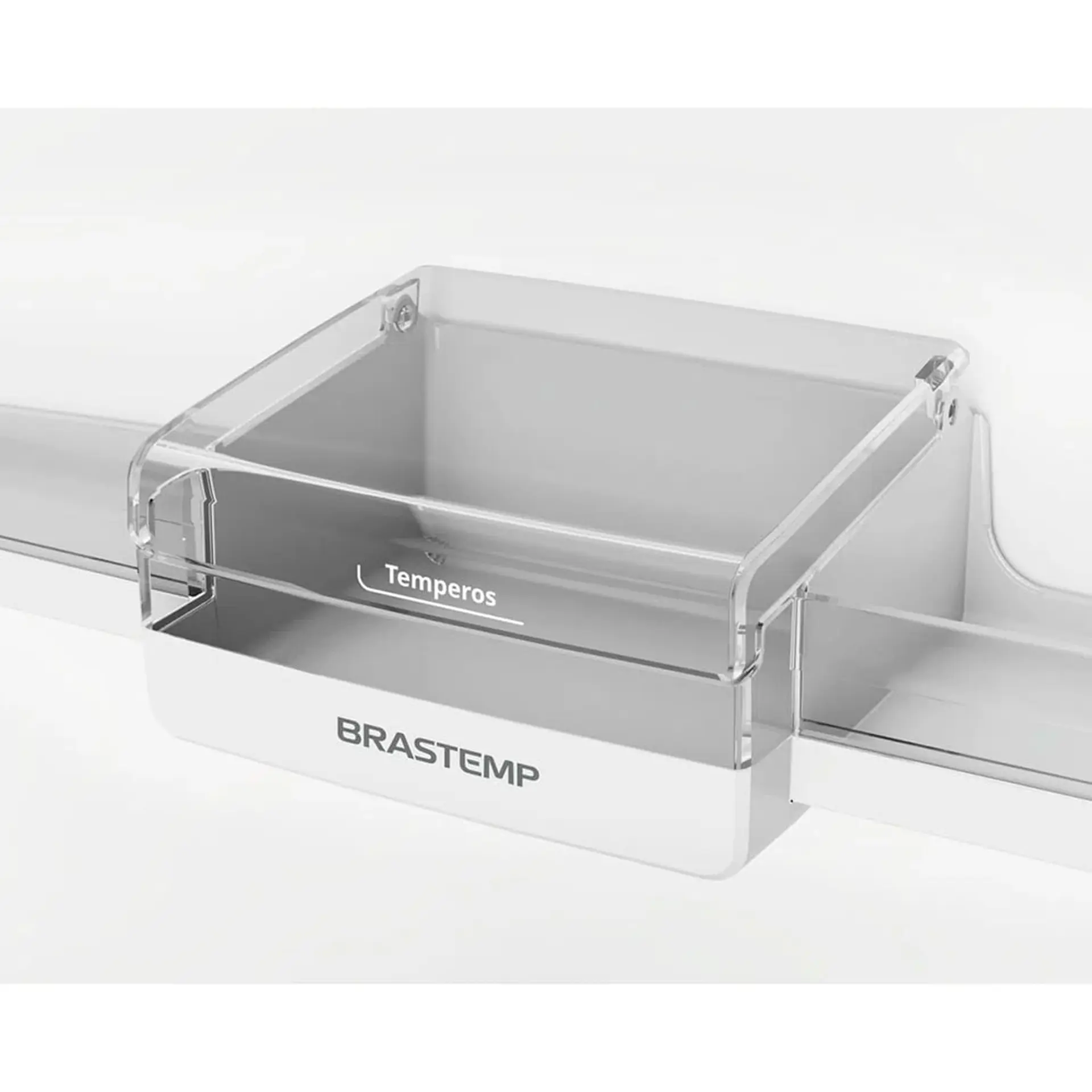 Geladeira Brastemp 375L Frost Free Duplex Cold Room BRM44HK - Inox - 110 Volts