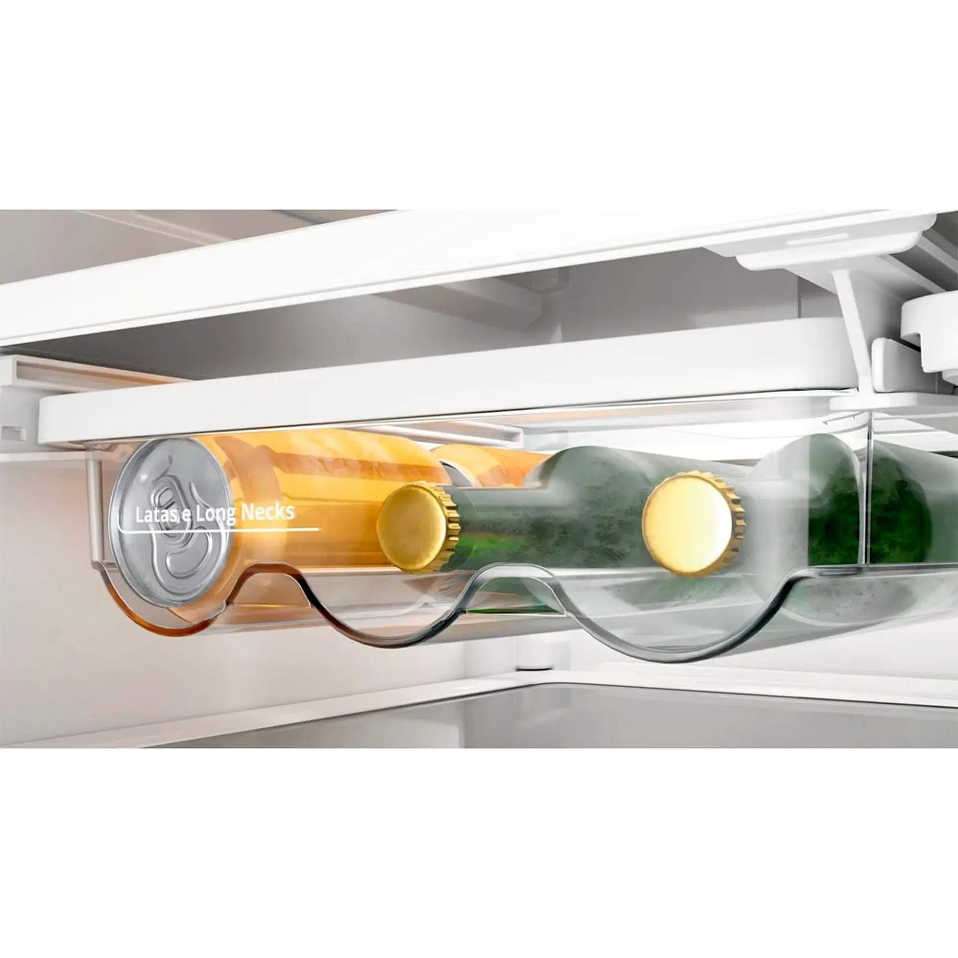Geladeira Brastemp 375L Frost Free Duplex Cold Room BRM44HK - Inox - 110 Volts