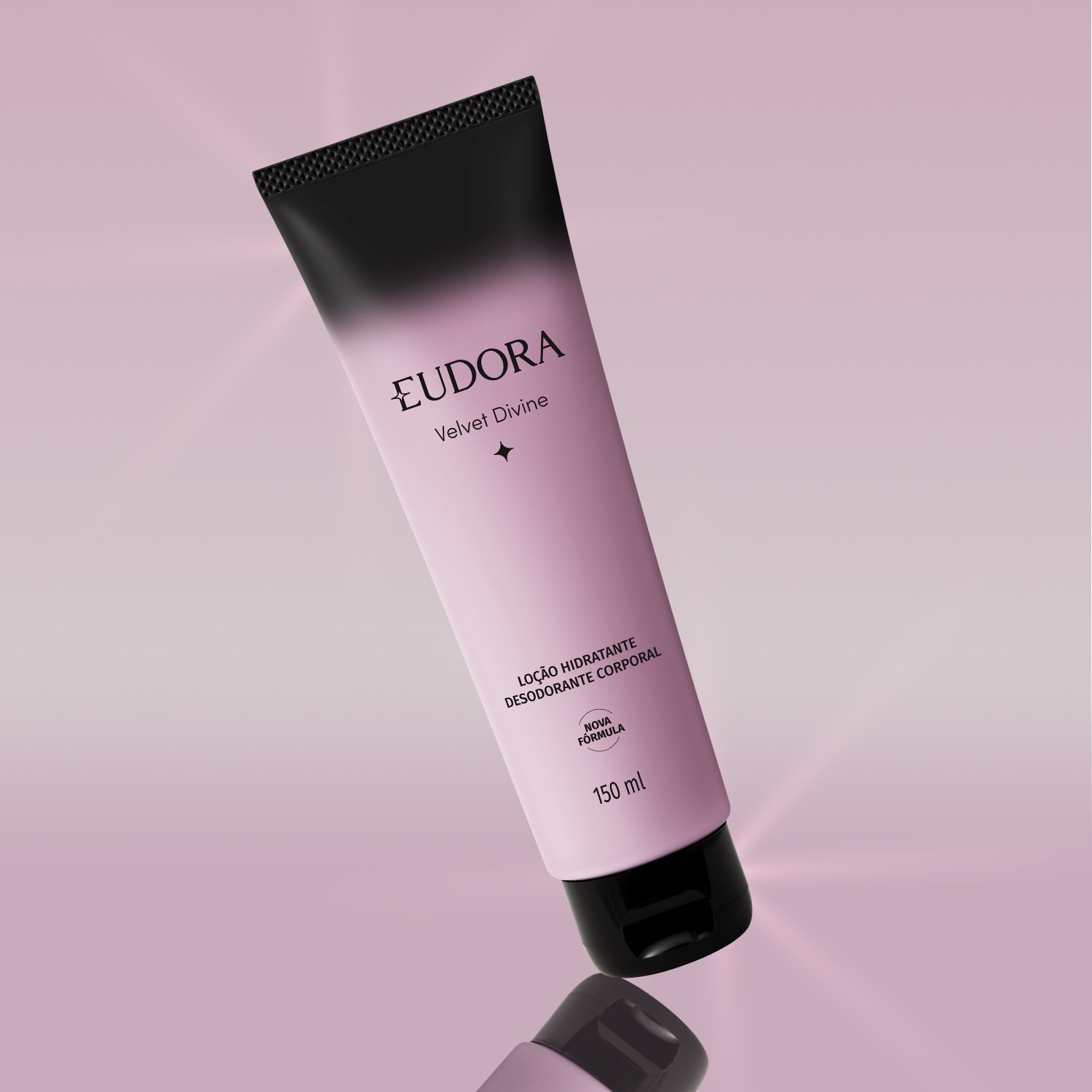 Loção Hidratante Desodorante Corporal Eudora Velvet Divine 150ml