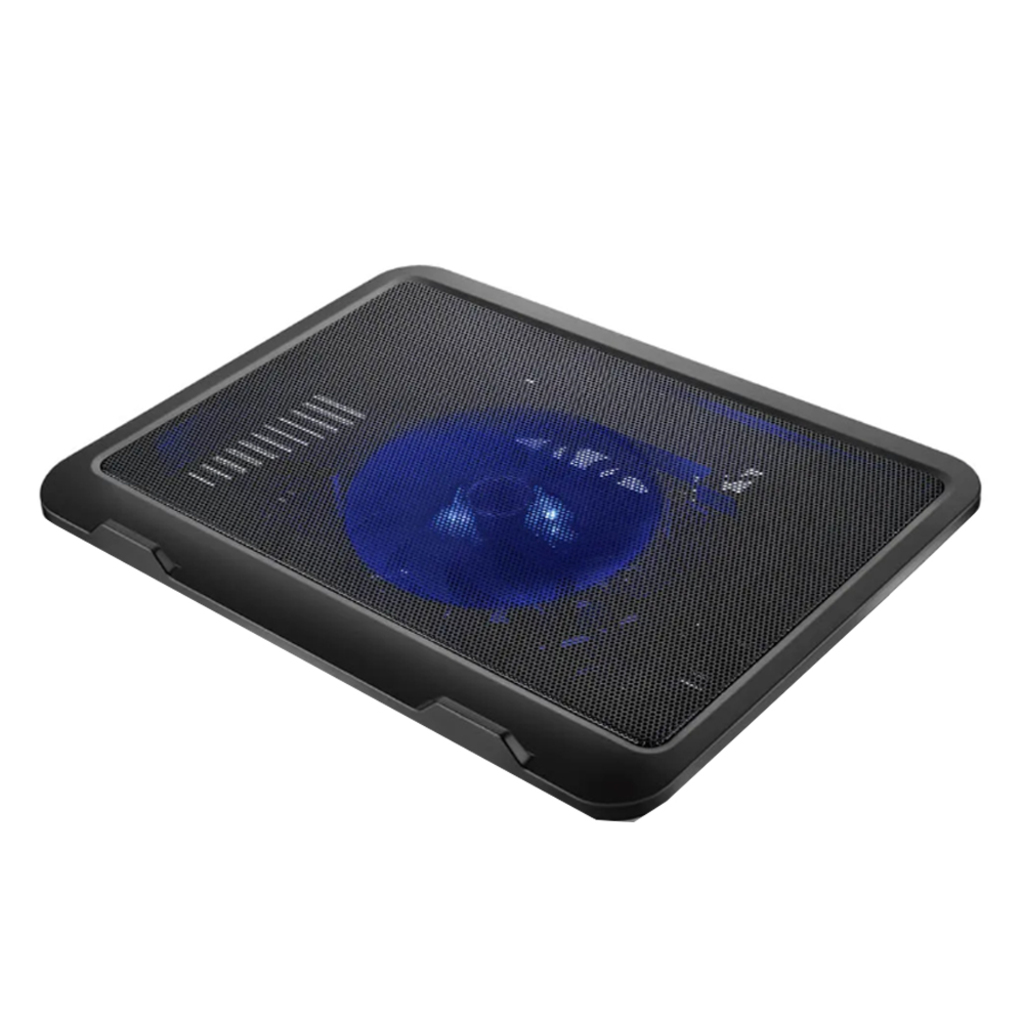 Base para Notebook até 17 Polegadas Preto Ergonômico com Led Azul 1 Cooler e Porta USB Multilaser - AC263