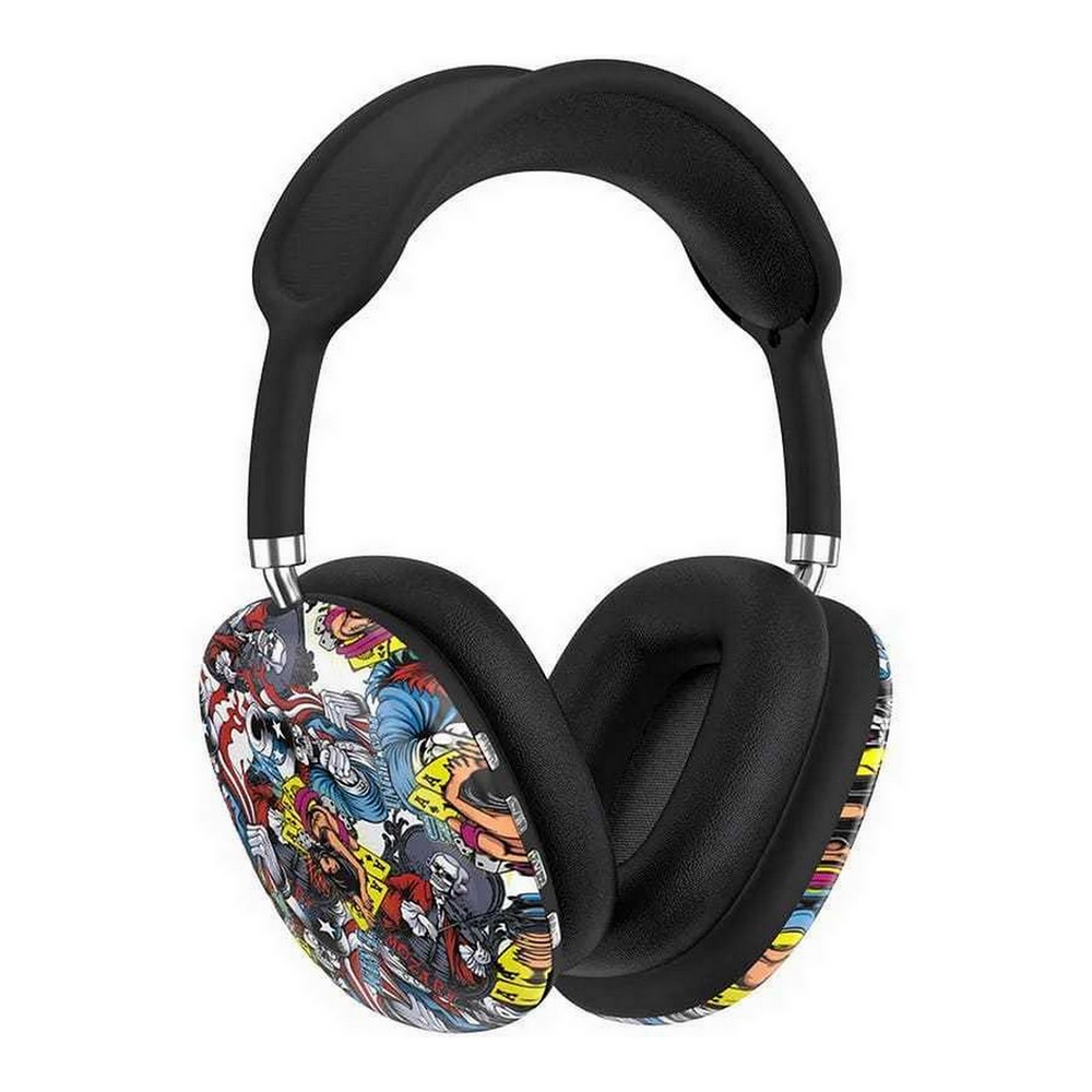 Fone de Ouvido Headset Bluetooth 5.3 com Microfone Preto Circo do Horror X-CELL XCBTH52