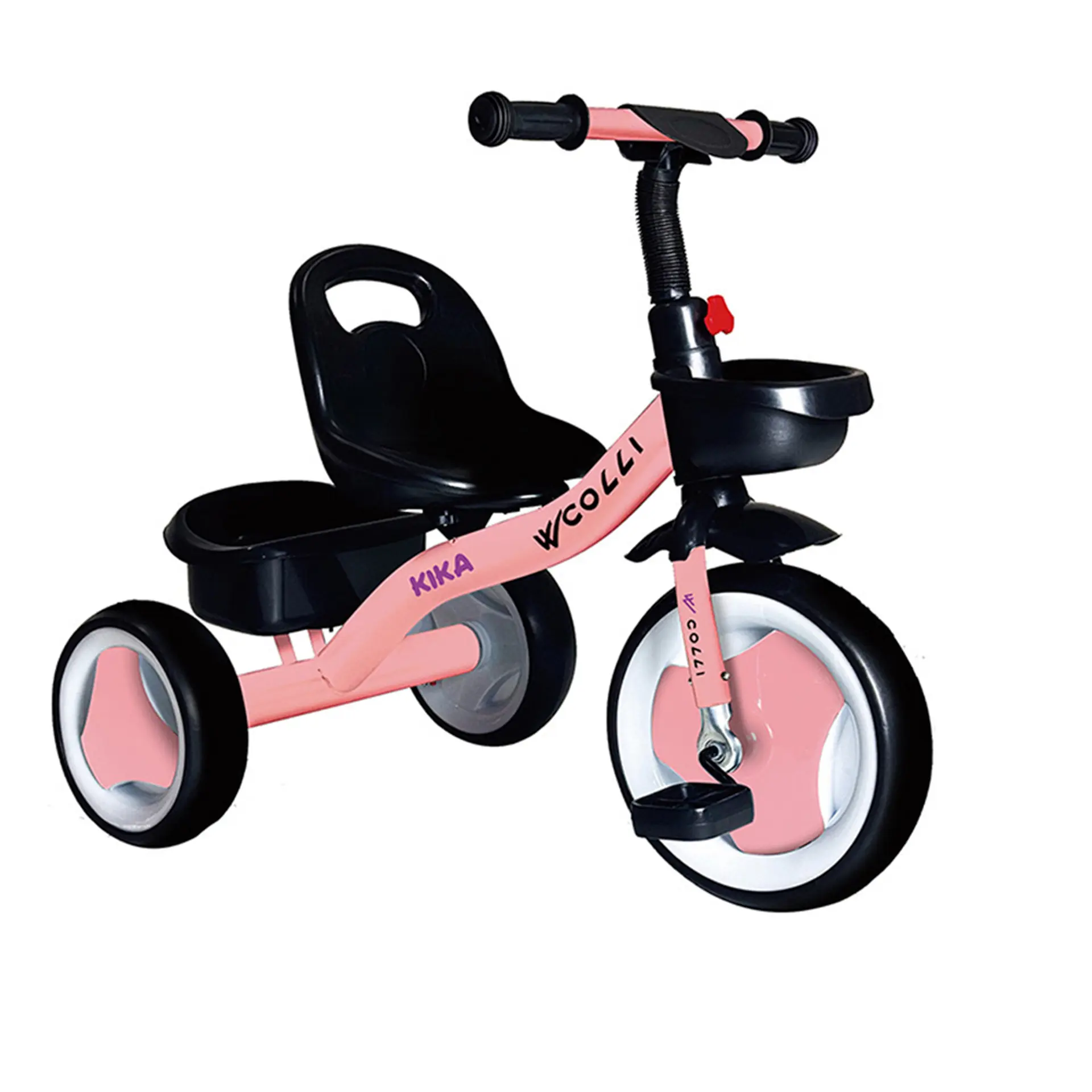 Triciclo Infantil Aro 12 Colli Kika - Rosa