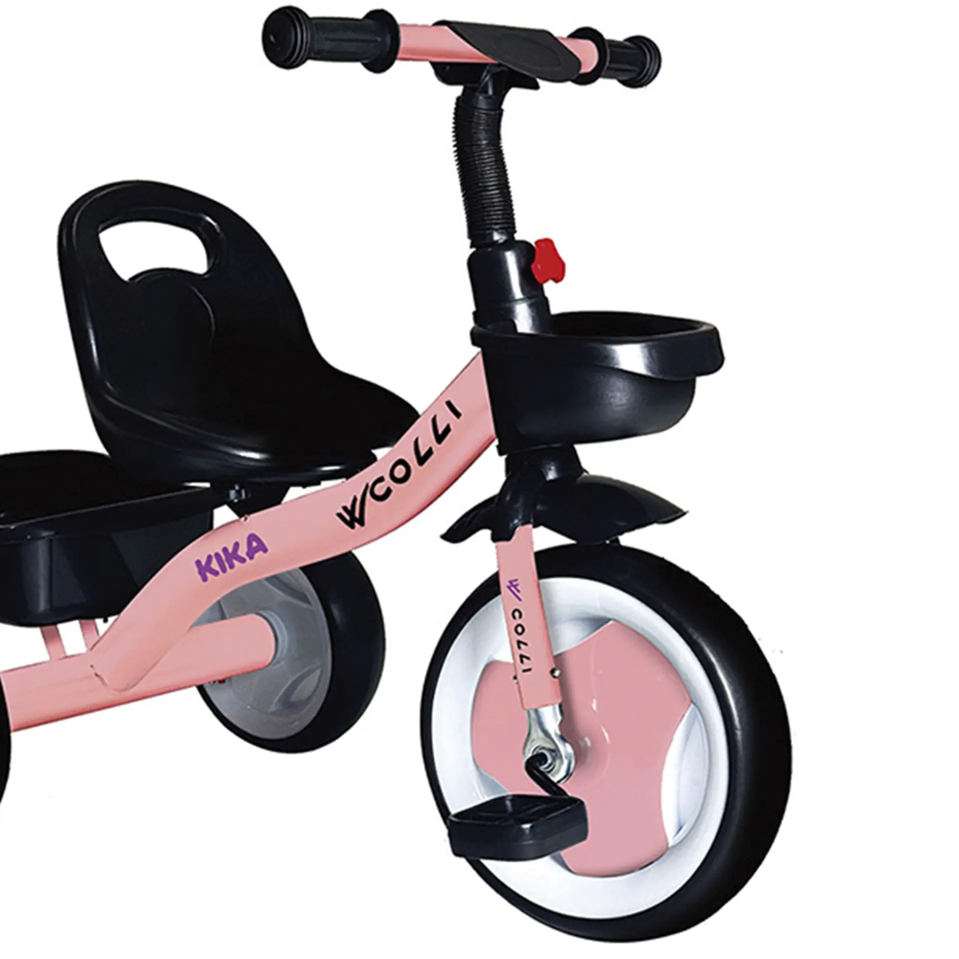 Triciclo Infantil Aro 12 Colli Kika - Rosa
