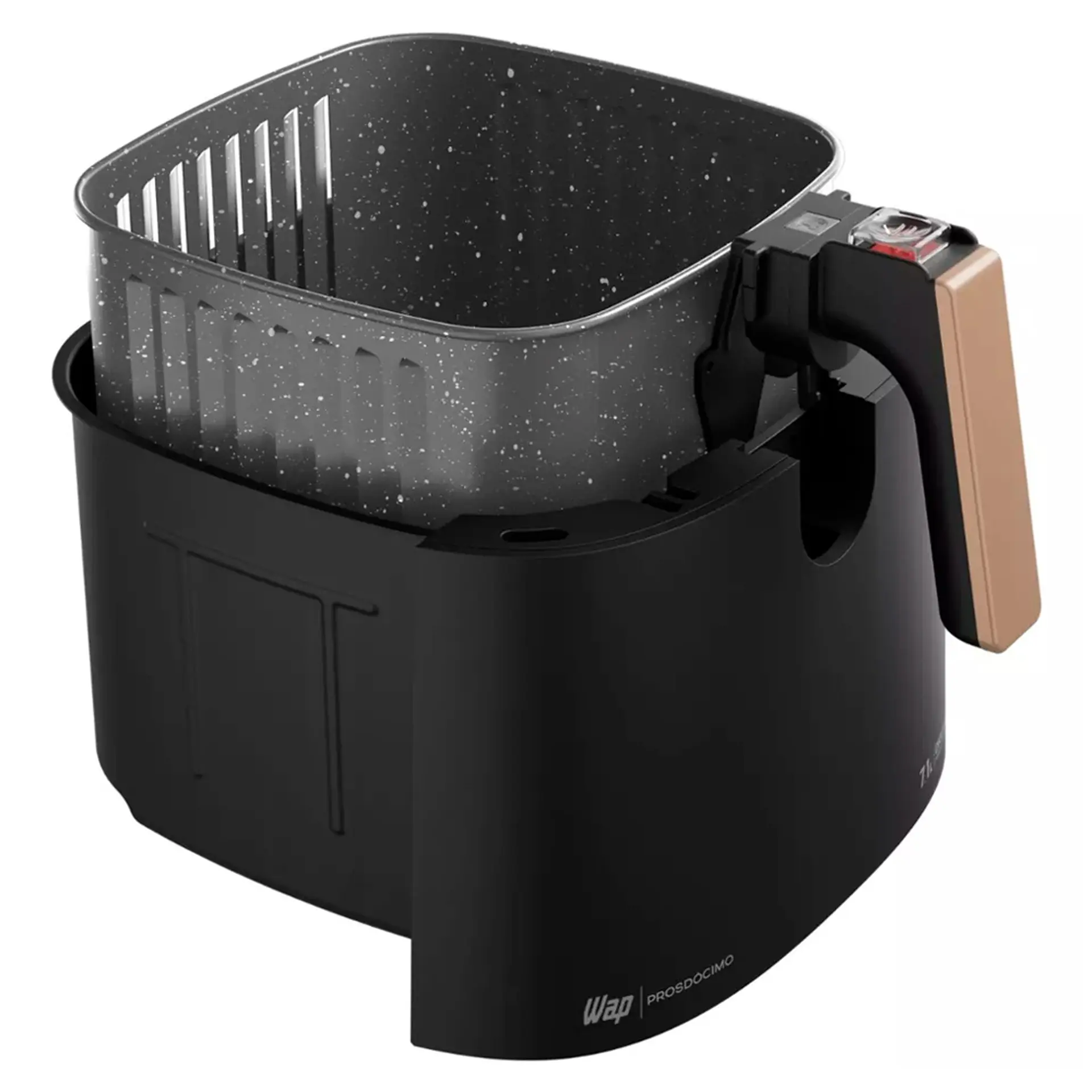 Fritadeira Elétrica Air Fryer Wap Mega Family 7,1L 1700W - Preto - 220 Volts