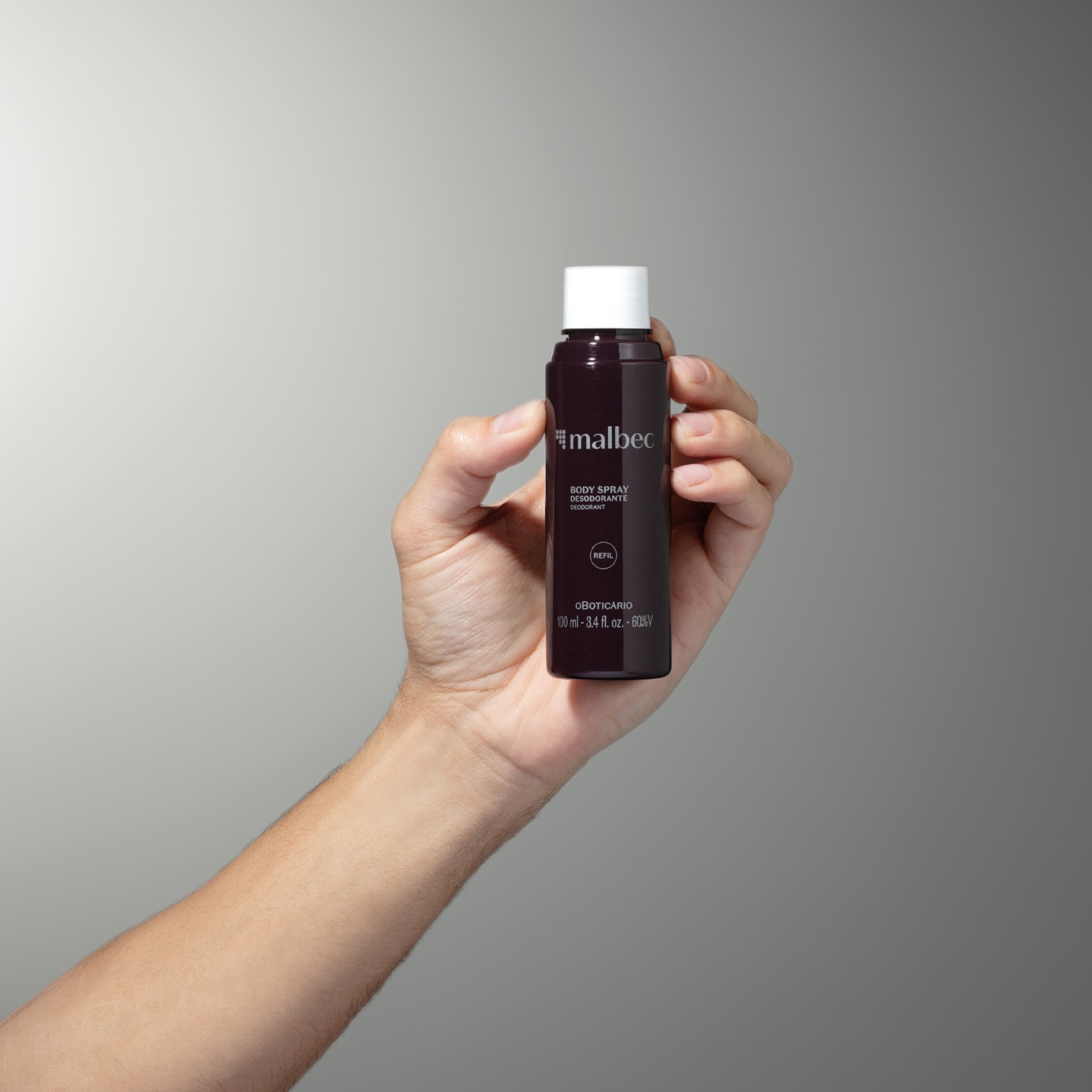 Refil Desodorante Body Spray Malbec 100ml