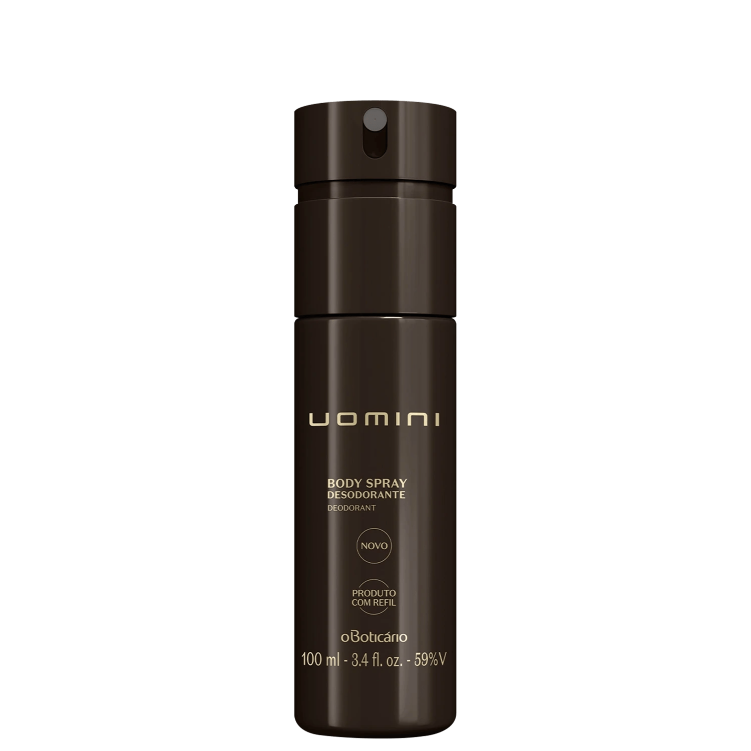Combo Uomini: Black Desodorante Colônia 100ml + Body Spray 100ml