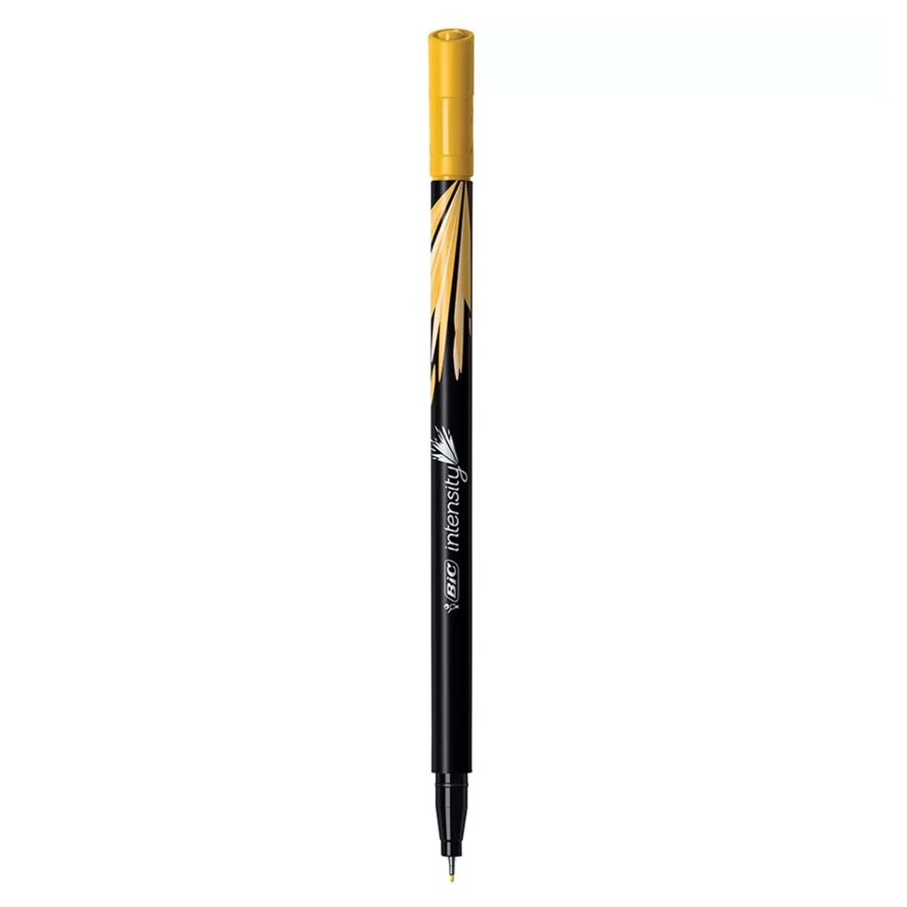 Caneta Hidrográfica 0.4mm Intensity Amarelo Mostarda Vendido Unitário - Bic - 971017