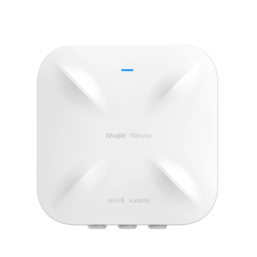 Access Point WI-FI 6 AX6000 Ruijie | Reyee RG-RAP2260(H) Dual-Band 2 Portas 2.5GE Sem Fonte