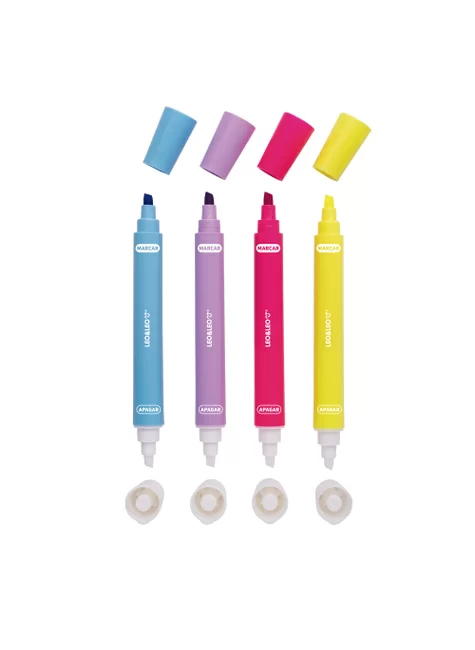 Marca Texto jocar Oficce Apagavel Cores Unidade