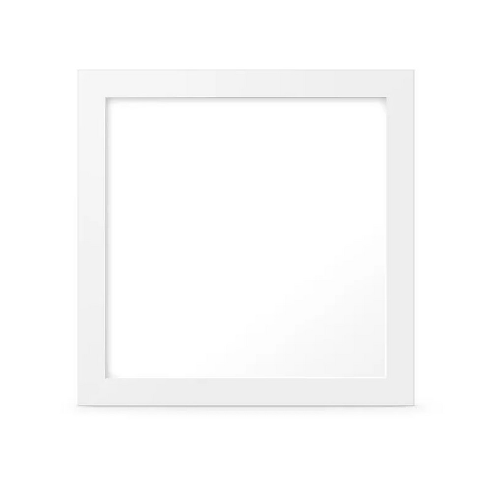 Luminária Plafon 24W LED 6500K Quadrado 280 x 280mm Embutir Bivolt Elgin 48D24WEQB0E0