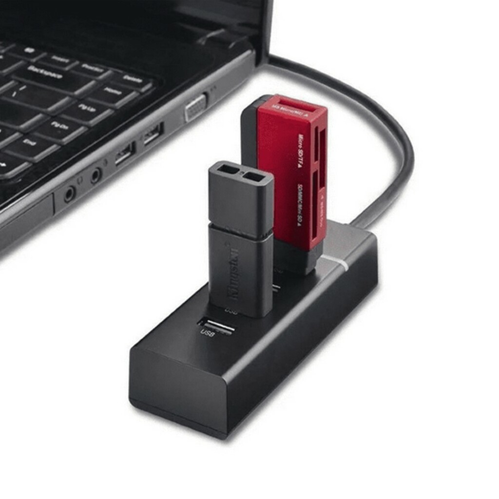Hub USB 3.0 4 Portas Speed 5 Gbps com LED Indicador F3 - JC-HUB304