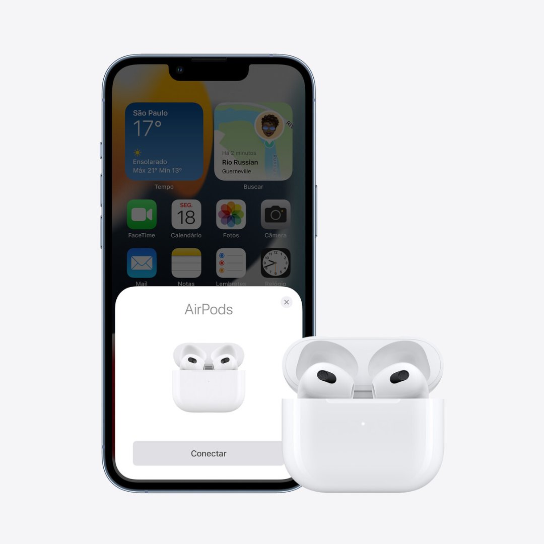 AirPods 3th com Estojo de Recarga Lightning