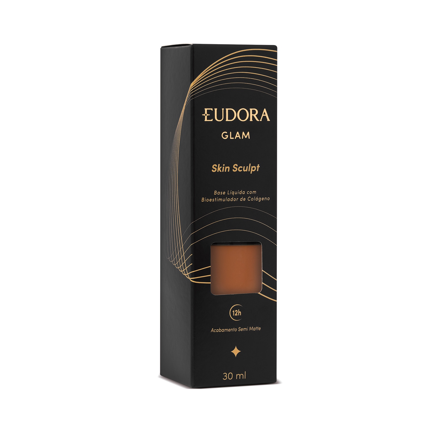 Base Líquida Semi Matte Glam Skin Sculpt Cor 83 30ml