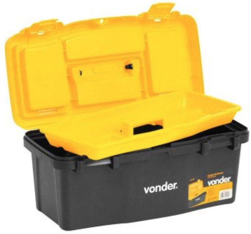 Caixa Para Ferramentas Plástica 40,5 cm x 20,0 cm x 18,0 cm CPV 0405 VONDER 6105405000