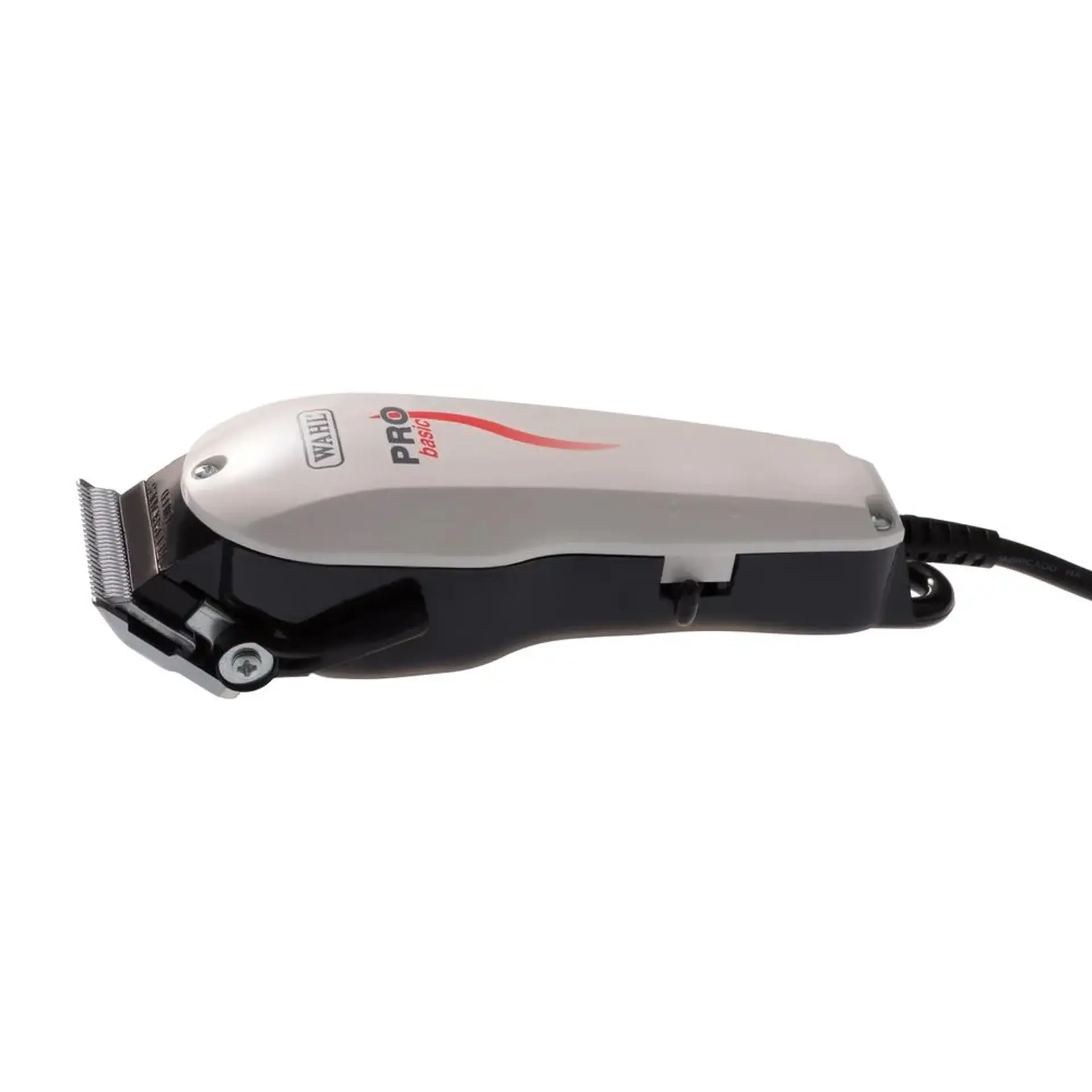Máquina de Cortar Cabelo Whal Pro Basic 8 Pentes - Branco - 110 Volts
