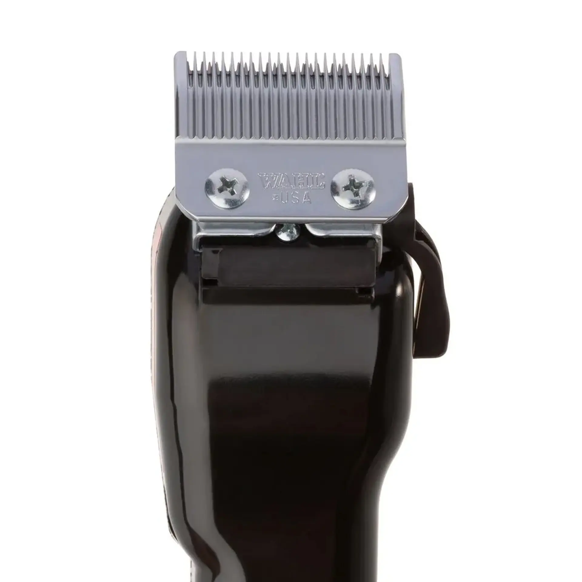 Máquina de Cortar Cabelo Whal Pro Basic 8 Pentes - Branco - 110 Volts