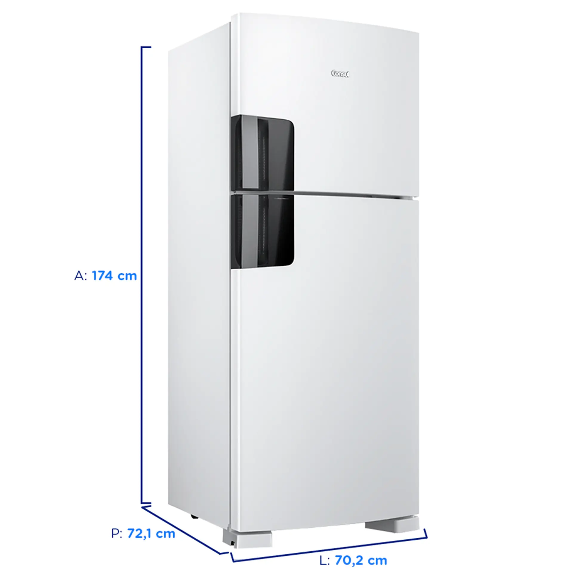 Geladeira Consul 410L Frost Free Duplex CRM50LB - Branco - 110 Volts