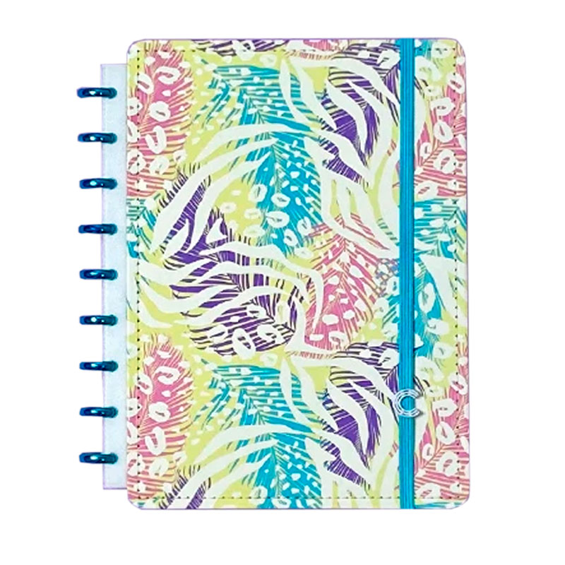 Caderno Inteligente Médio Frutti 60 Folhas com Pautas 20 Folhas sem Pauta