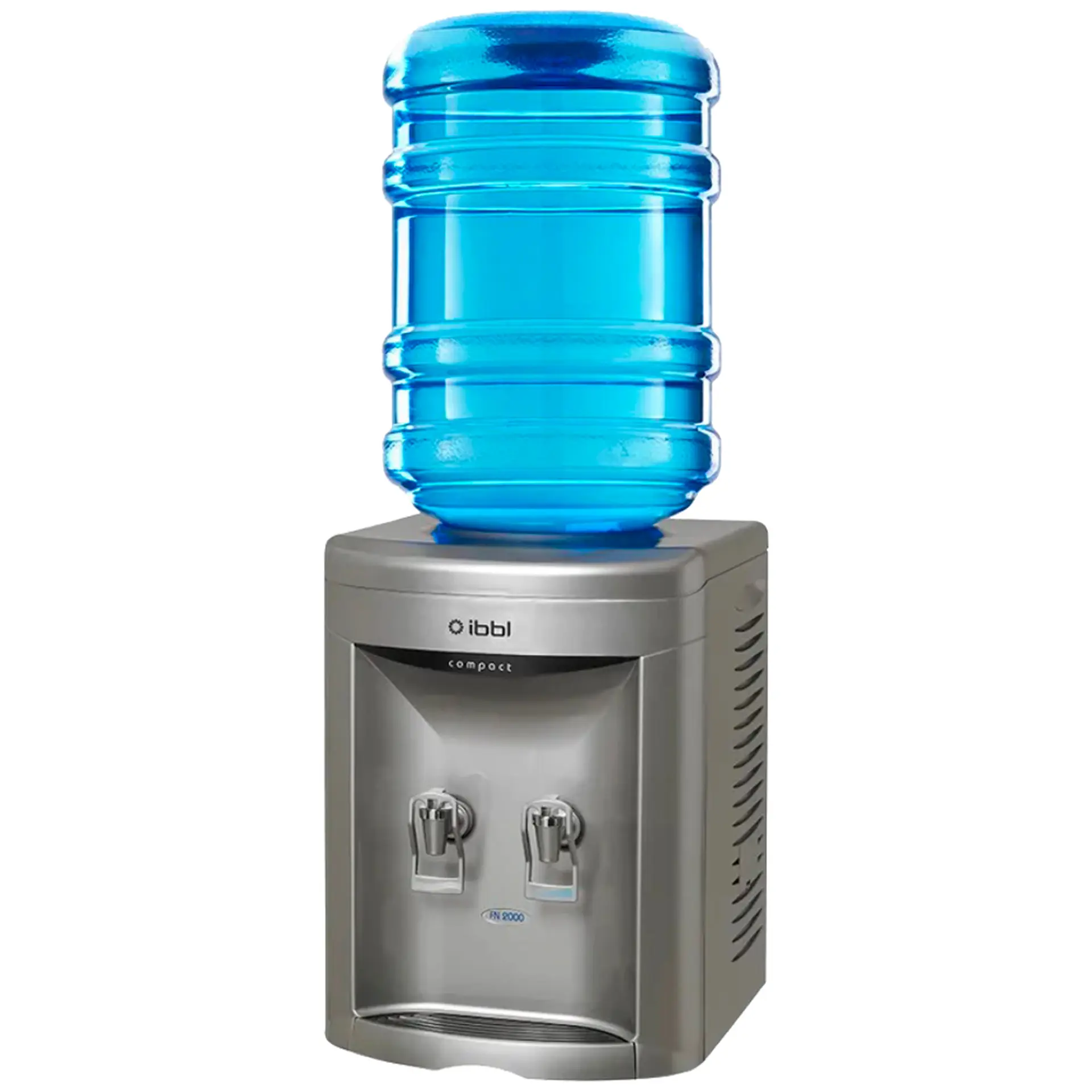 Bebedouro de Água para Galão de 10 e 20L IBBL Compact - Prata - 220 Volts