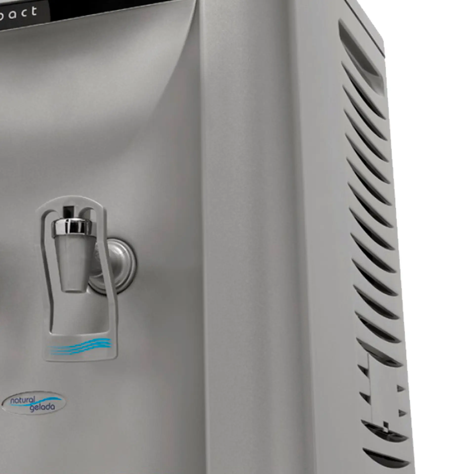 Bebedouro de Água para Galão de 10 e 20L IBBL Compact - Prata - 220 Volts