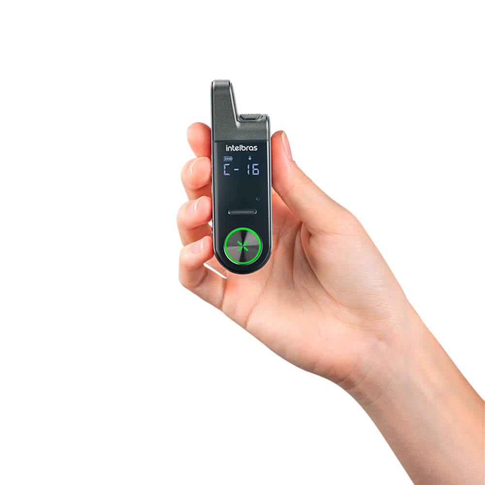 Rádio Comunicador RC 6 Mini Unitário Intelbras