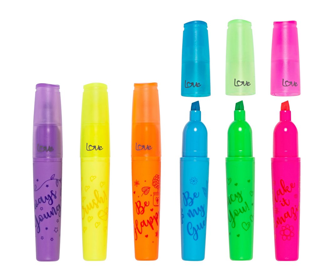 Marcador para Texto Molin Love Unidade Tons Pastel Sortido