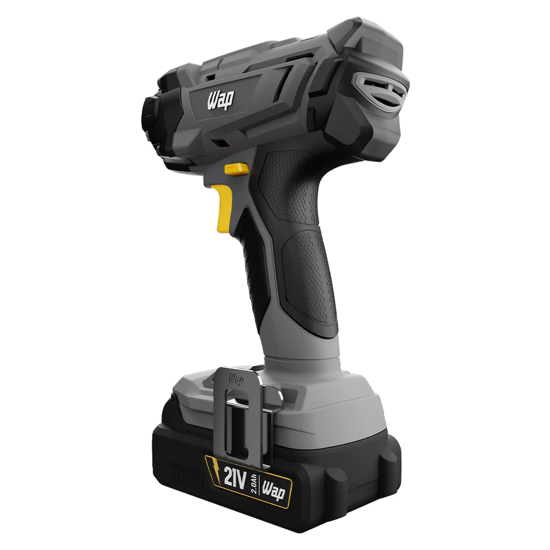 Chave de impacto Wap 1/2 21V a Bateria CH01 - Cinza/Amarelo - Bivolt