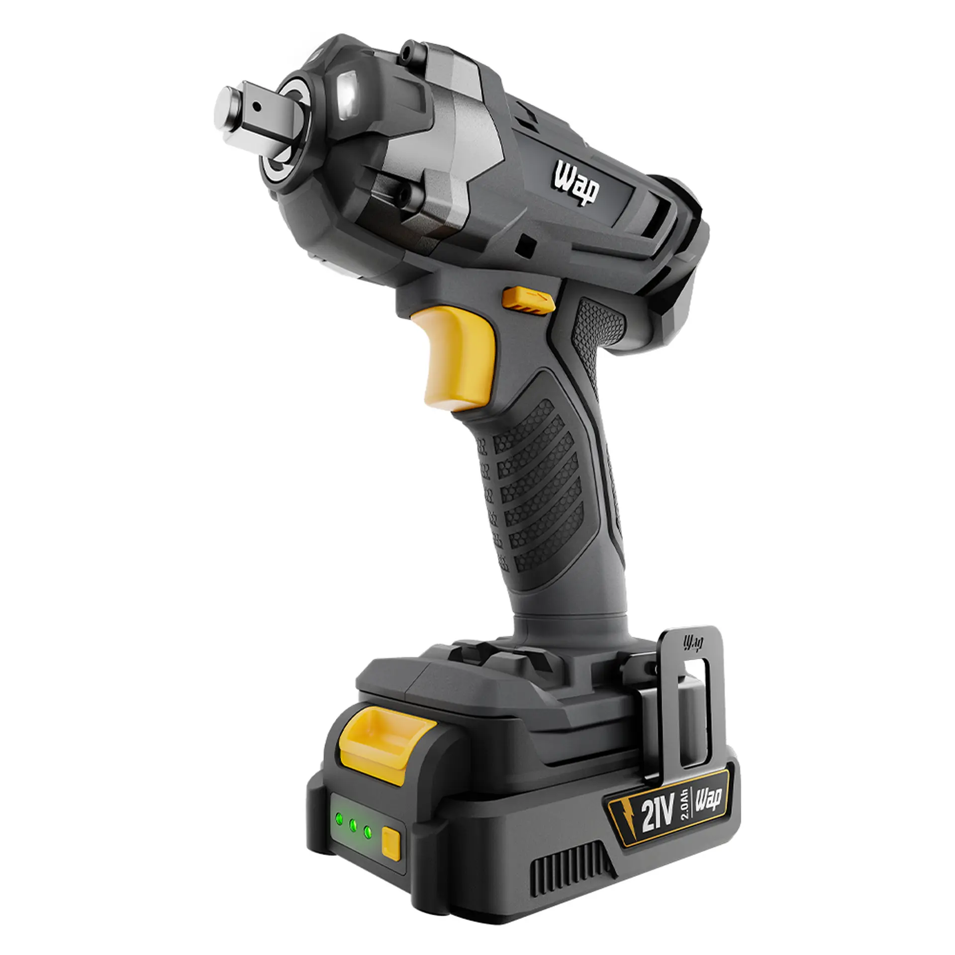 Chave de impacto Wap 1/2 21V a Bateria CH01 - Cinza/Amarelo - Bivolt