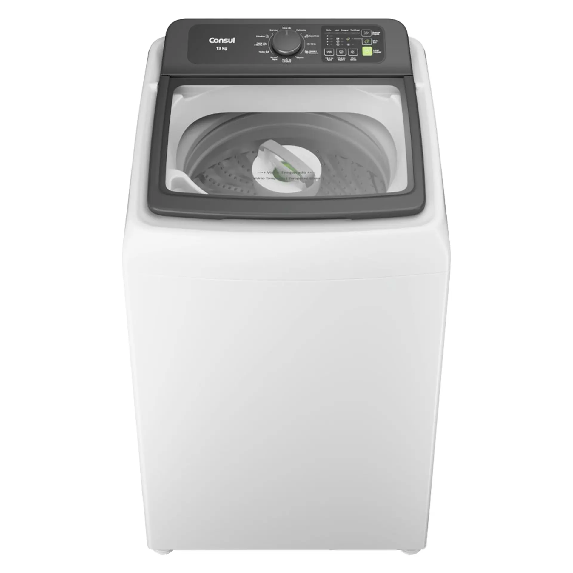 Máquina de Lavar Consul 13kg Automática 12 Programas CWN13AB - Branco - 110 Volts