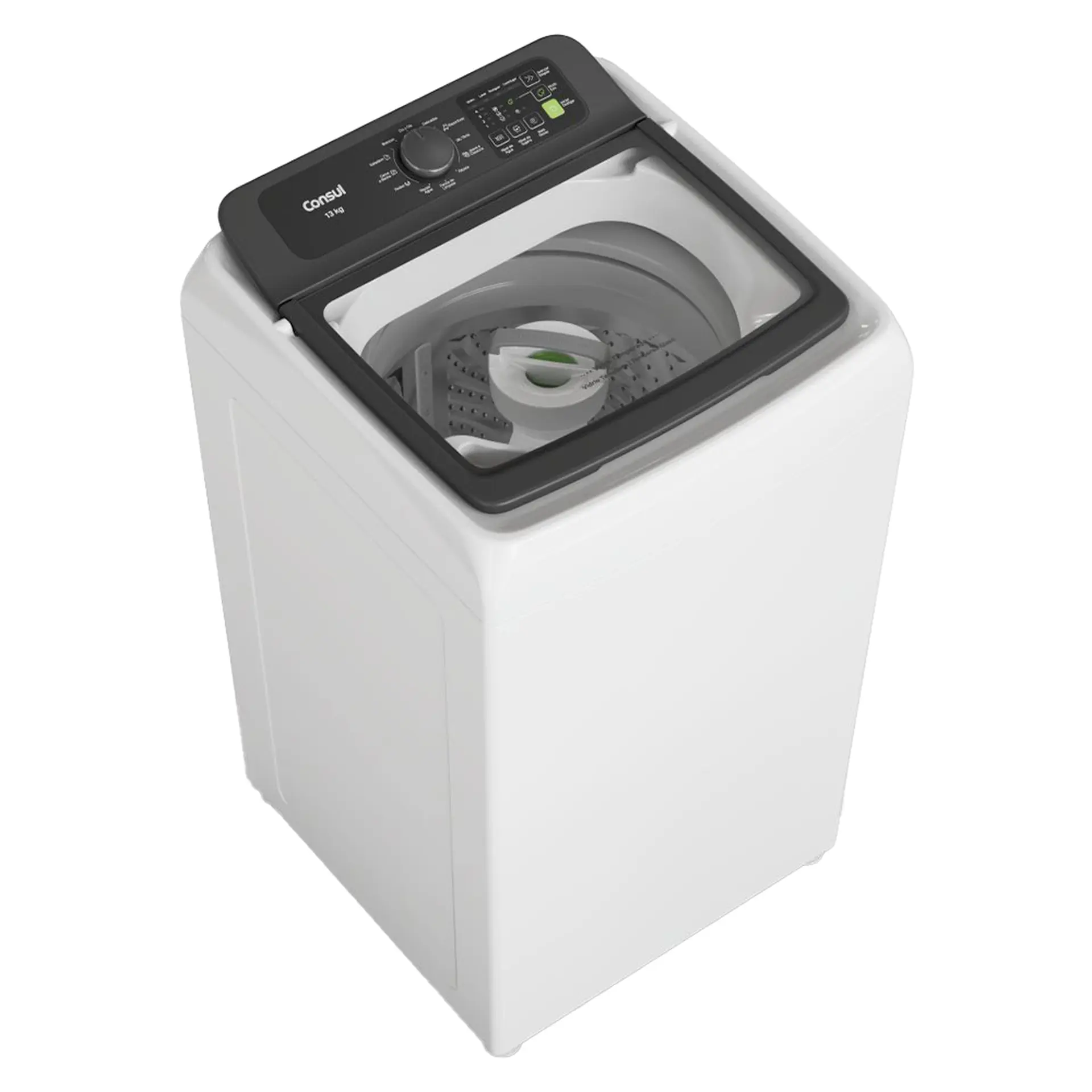 Máquina de Lavar Consul 13kg Automática 12 Programas CWN13AB - Branco - 110 Volts