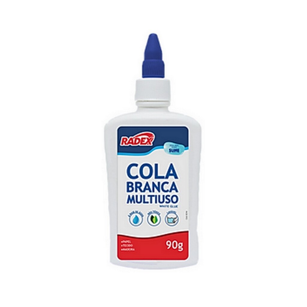 Cola Branca Líquida 90 Gramas Radex - Unitário - 84