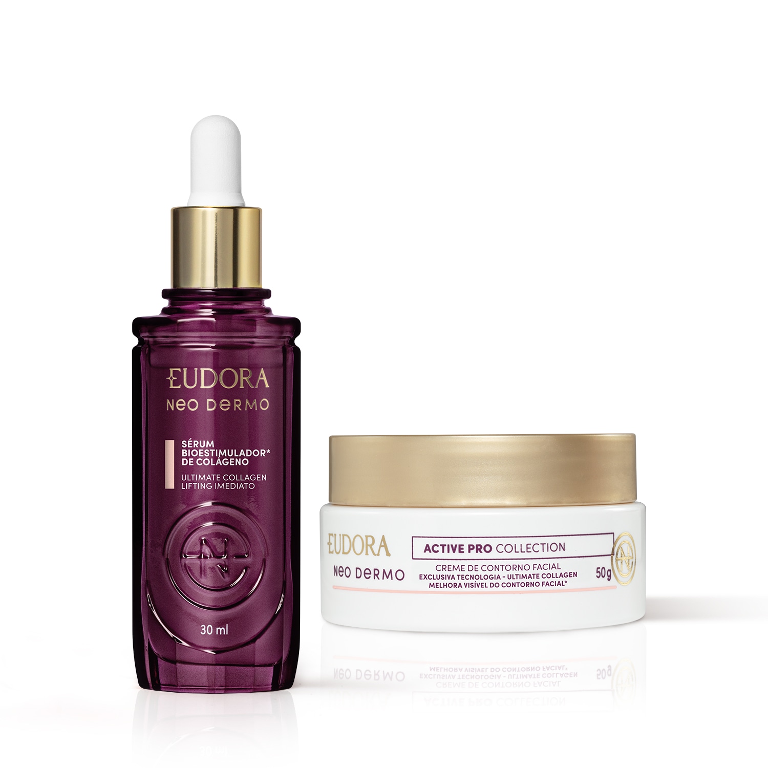 Combo Neo Dermo: Sérum Bioestimulador 30ml + Creme Contorno 50g