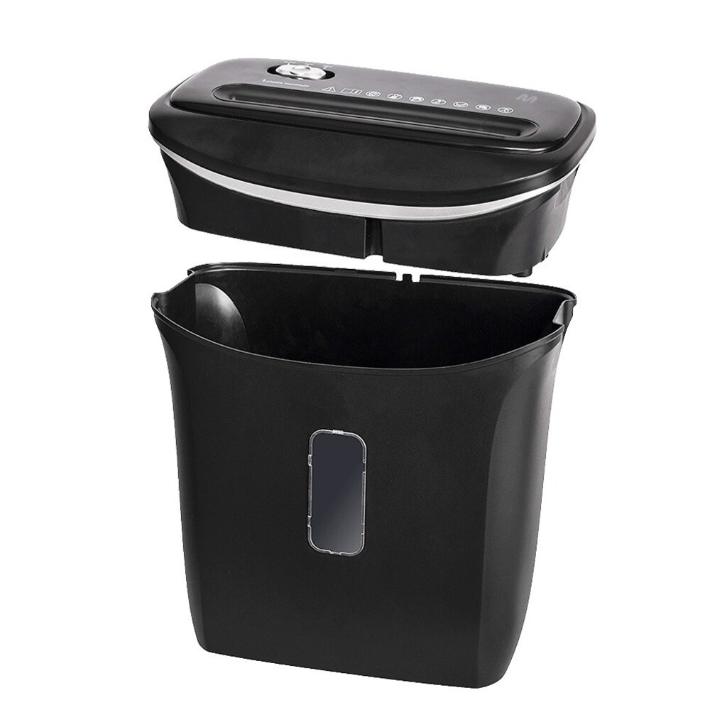 Fragmentadora de Papel 6 Folhas 127V Preto Cesto 11L - OF005