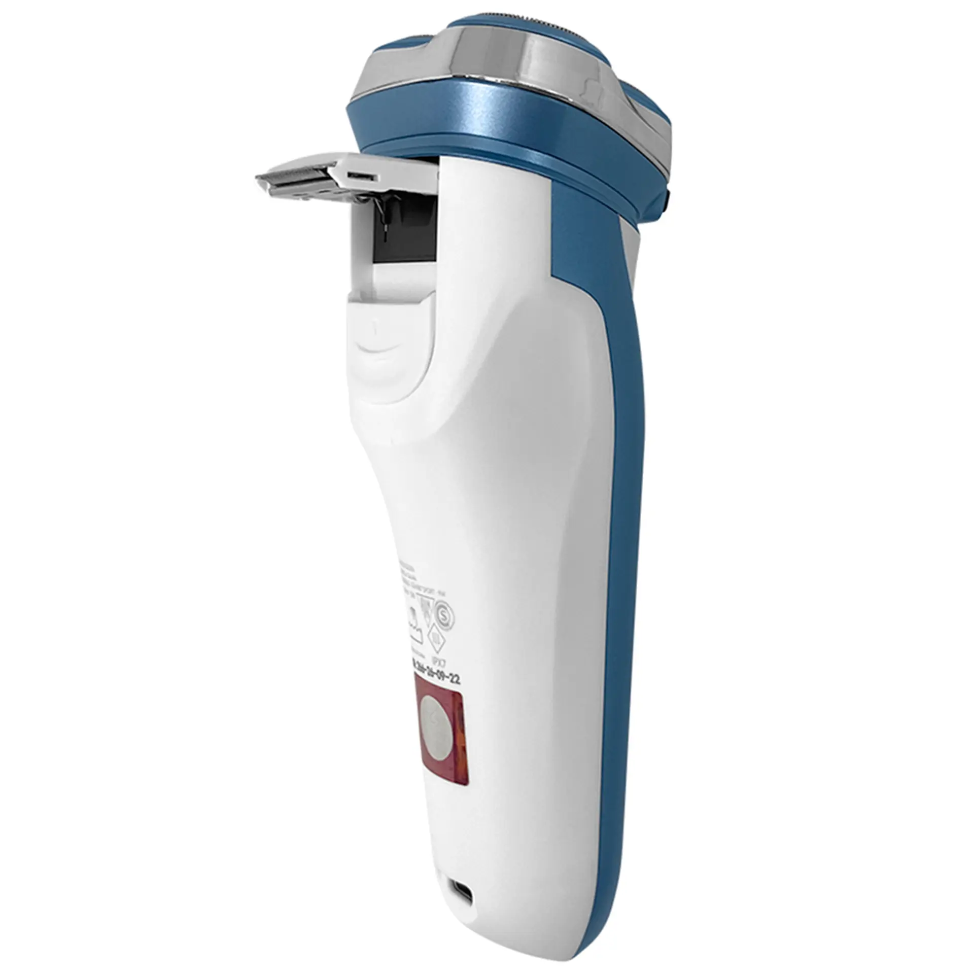 Barbeador Gama Sport 3 Lâminas à Prova d'água Sem Fio GSH987 - Branco/Azul - Bivolt