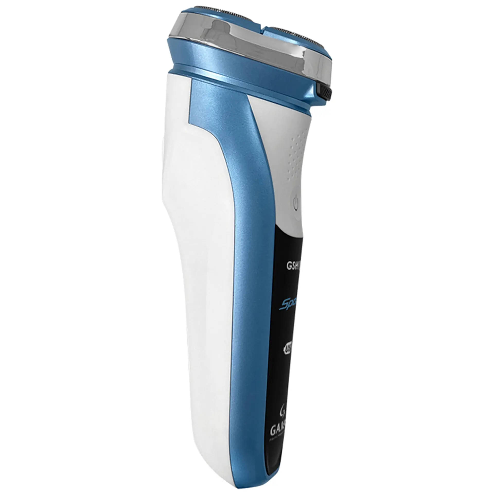 Barbeador Gama Sport 3 Lâminas à Prova d'água Sem Fio GSH987 - Branco/Azul - Bivolt