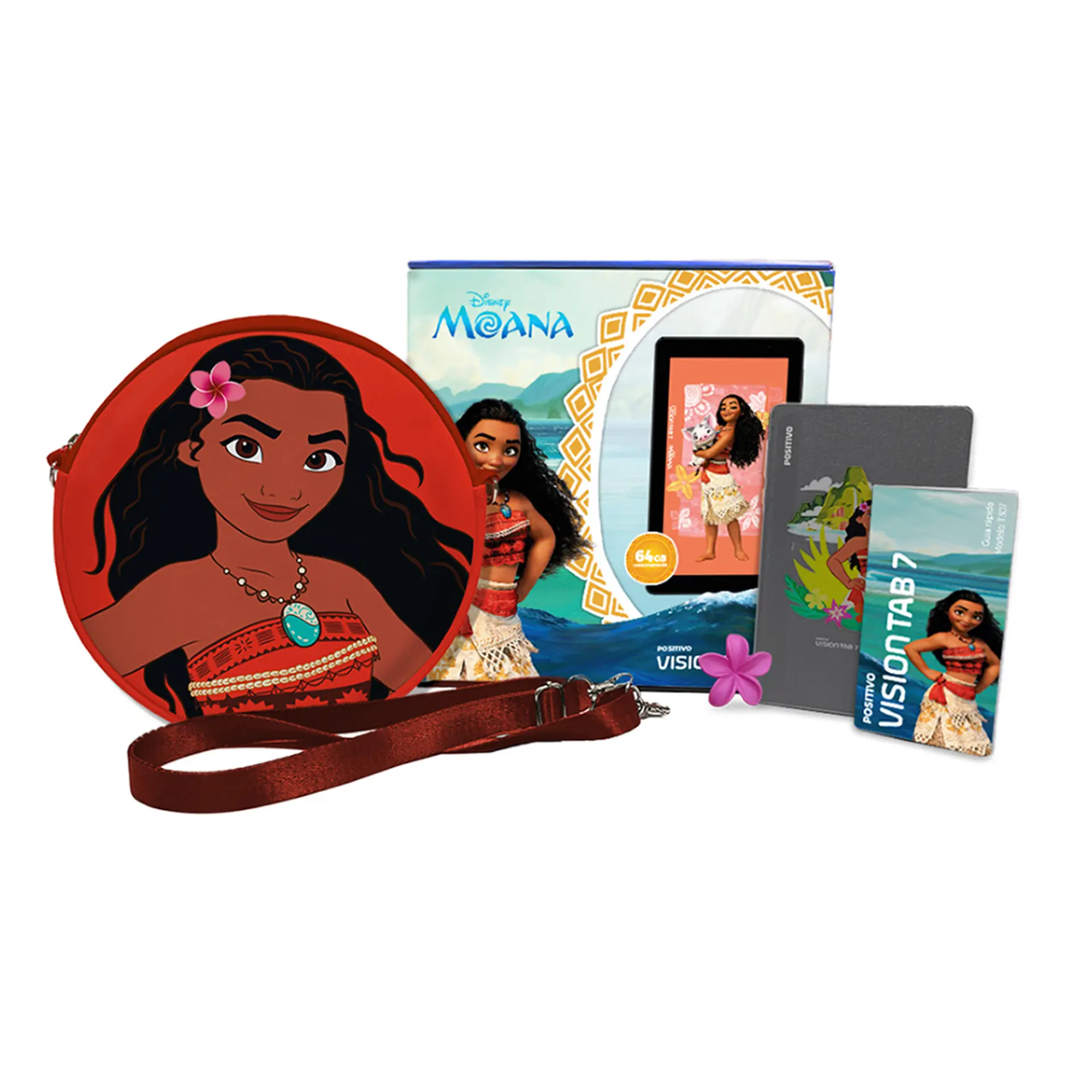 Tablet Positivo Vision Tab 7” Moana 64GB 3GB Octa Core 1.8GHz - Preto - Bivolt